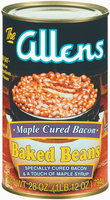 The Allens Maple Cured Bacon Baked Beans 28 Oz Can