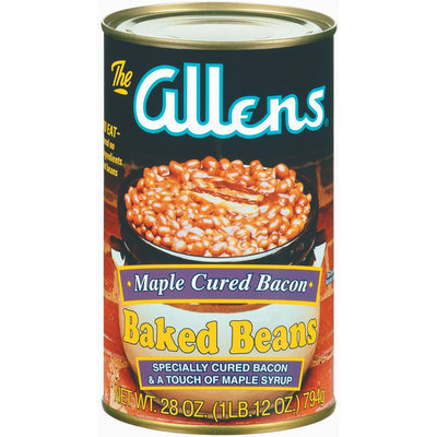 The Allens Maple Cured Bacon Baked Beans 28 Oz Can