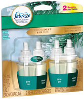Febreze NOTICEables Glistening Pine Dual Scented Oil Refill Value Pack 2-0.87 fl. oz. Carded Pack