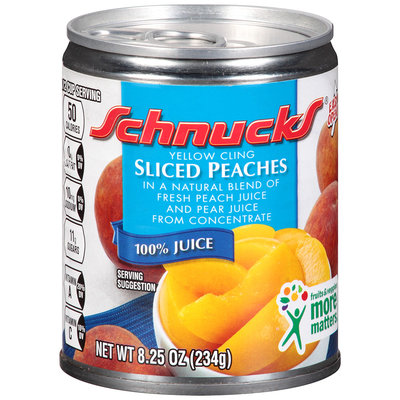 Schnucks® Yellow Cling Sliced Peaches
