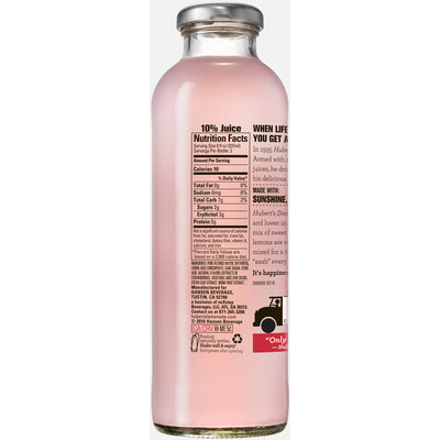 Hubert's® Diet Strawberry Lemonade 16 fl. oz. Bottle
