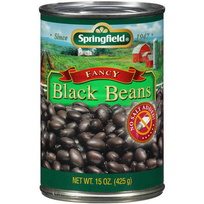 Springfield® Fancy Black Beans 15 oz Can