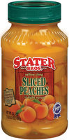 Stater Bros. Sliced Peaches 24.5 Oz Plastic Jar