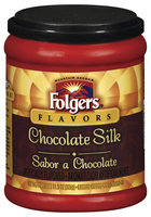 Folgers Flavors Chocolate Silk Coffee 11.5 Oz Canister