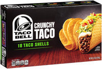 Taco Bell® Crunchy Taco Shells 18 ct. Box