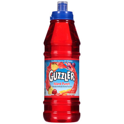 Guzzler® Island Punch Fruit Drink 20 fl. oz. Bottle
