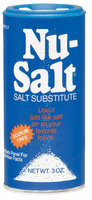 Nu-Salt Salt Substitute 3 Oz Canister