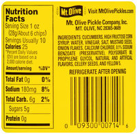 Mt. Olive Jalapeno Bread & Butter Chips Fresh Pack 16 fl. oz. Jar