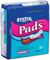Stater Bros. Ultra Plus Absorbency Pads 42 Ct Bag