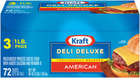 Kraft Deli Deluxe American Cheese Slices 72 ct Box