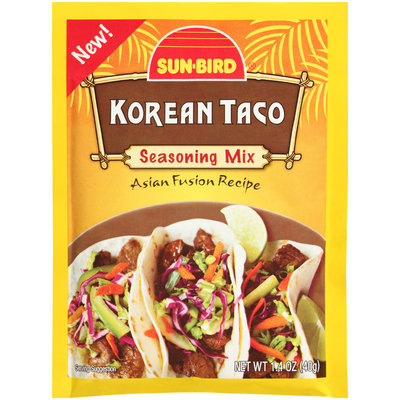 Sun-Bird® Korean Taco Seasoning Mix 1.4 oz. Packet