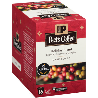 Peet's Coffee® Holiday Blend Dark Roast Coffee 16 ct. Box