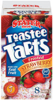 Stater Bros. Frosted Strawberry 8 Ct Toastee Tarts 14.6 Oz Box