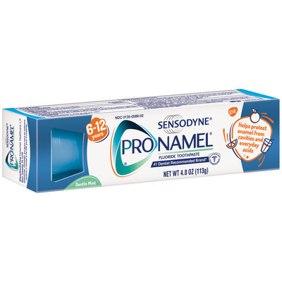 Sensodyne® Pronamel® Gentle Mint Fluoride Toothpaste 4.0 oz. Box