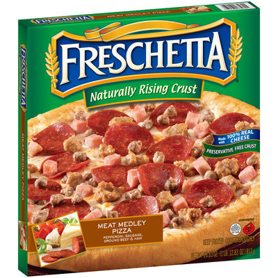 Freschetta® Naturally Rising Crust Meat Medley Pizza 28.83 oz. Box