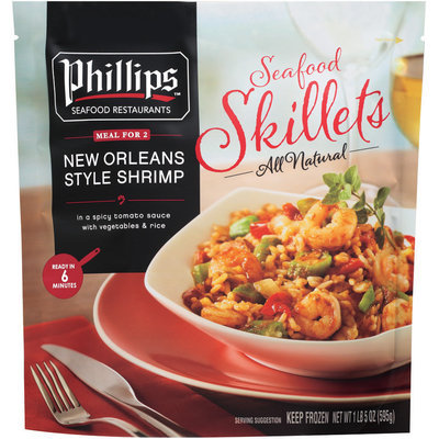 Phillips Seafood Restaurants™ Seafood Skillets New Orleans Style Shrimp 21 Oz Bag