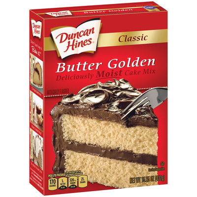 Duncan Hines® Classic Butter Golden Cake Mix