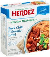 Herdez™ Cocina Mexicana Pork Chile Colorado Bowl, 10 oz. Box