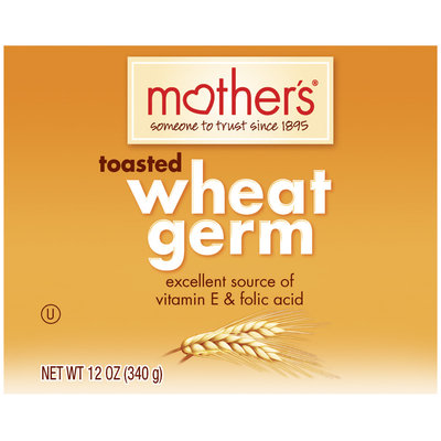 Mother's Toasted Wheat Germ 12 Oz Jar
