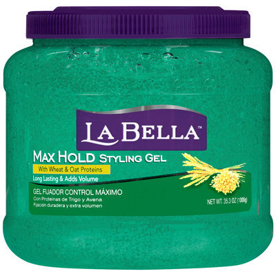 La Bella™ Max Hold Styling Gel 35.3 oz. Jar