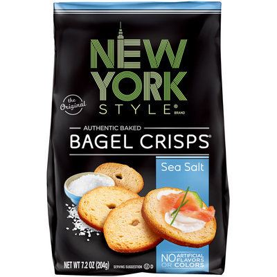 New York Style® Sea Salt Bagel Crisps® 7.2 oz Bag
