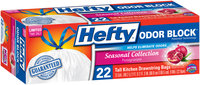 Hefty® Odor Block® Pomegranate Tall Kitchen Drawstring Bags 22 ct Box