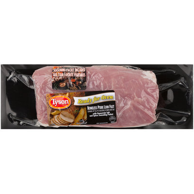 Tyson® Boneless Pork Loin Filet with Homestyle Salt and Spices Seasoning Packet