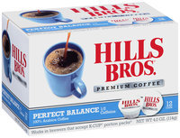 Hills Bros.® Perfect Balance 1/2 Caffeine Premium Coffee Single Serve Cups 12 ct Box