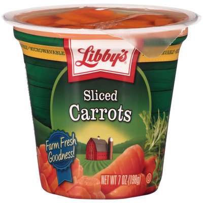 Libby's® Sliced Carrots 7 oz. Cup
