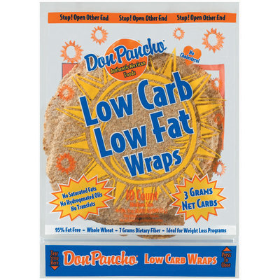 Don Pancho Low Carb Low Fat Whole Wheat