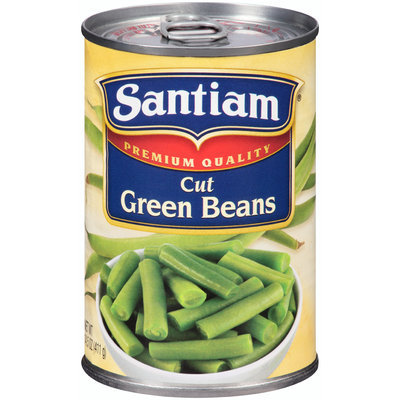 Santiam® Premium Quality Cut Green Beans 14.5 oz. Pull–Top Can