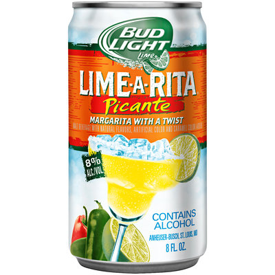 Bud Light Lime® PiCante Lime-A-Rita® Malt Beverage 8 fl. oz. Can