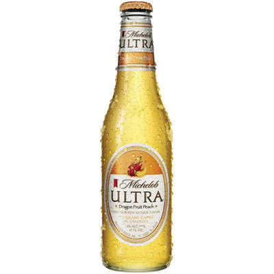 Michelob Ultra Flavors Dragon Fruit Peach Beer
