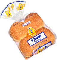 Evangeline Maid® Jumbo Enriched Buns 8 ct Bag