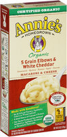 Annie's® Homegrown Organic Grain Elbows & White Cheddar Macaroni & Cheese