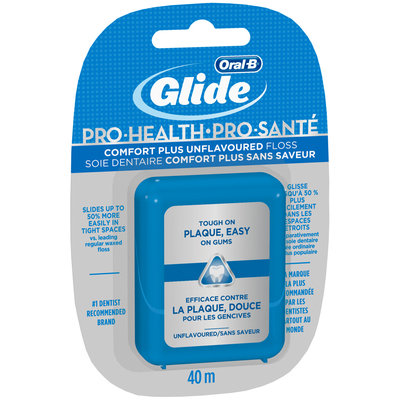 Comfort Plus Oral-B Glide Pro-Health Comfort Plus Unflavoured Floss 40 M