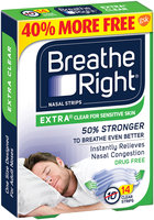 Breathe Right® Extra Clear Nasal Strips