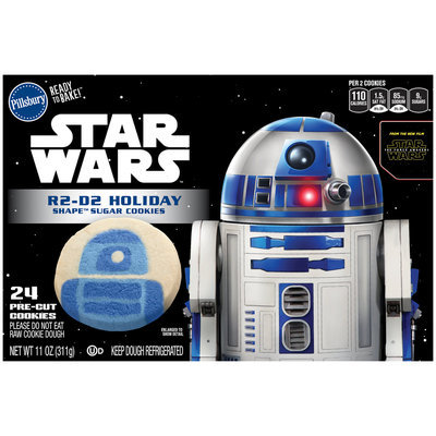 Pillsbury Ready to Bake!™ R2-D2 Holiday Shape™ Sugar Cookies 24 ct Box