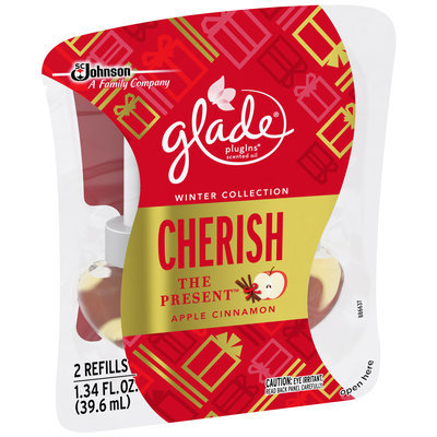 Glade® PlugIns® Cherish The Present™ Scented Oil Refill Air Fragrance 2 ct Bottles
