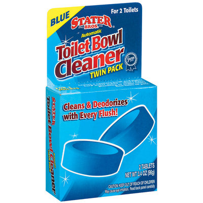 Stater Bros. Automatic Twin Pk Bathroom Bowl Cleaner 2 Ct Peg