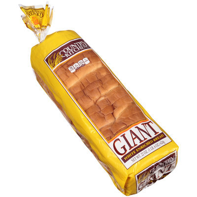 Country Kitchen® Giant White Bread 22 oz. Bag