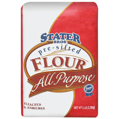 Stater Bros. Pre-Sifted, All Purpose, Bleached & Enriched Flour