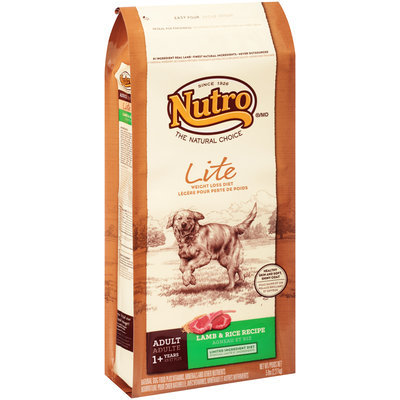 Nutro® Adult Lite Weight Loss Diet Lamb & Rice Recipe Dog Food 5 lb. Bag