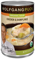 Wolfgang Puck Chicken & Dumplings Organic Soup 14.5 Oz Can