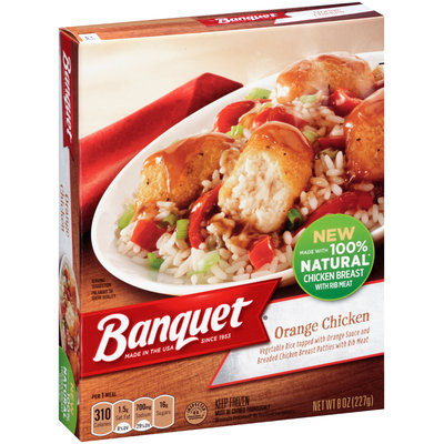 Banquet® Orange Chicken 8 oz. Box