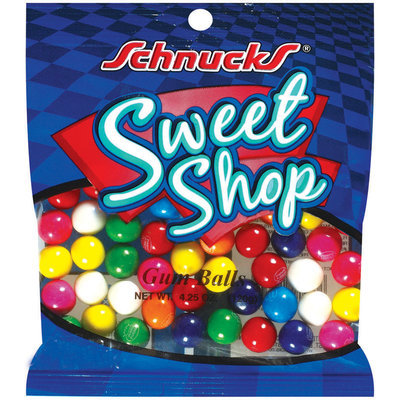 Schnucks Sweet Shop Gum Balls 4.25 Oz Peg