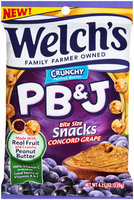 Welch's® Crunchy Concord Grape PB&J Snacks