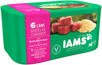 Iams™ Classic Pate with Beef & Rice in Gravy Dog Food 6-13.2 oz. Cans