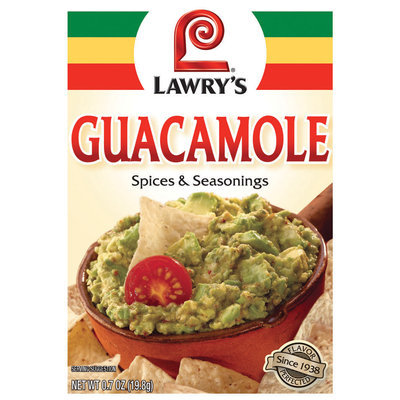 Dry Seasoning Guacamole Lawry's Spices & Seasonings .7 Oz Packet