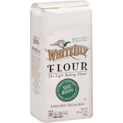 White Lily® Pre-Sifted Self-Rising Enriched Bleached Flour 32 oz. Bag